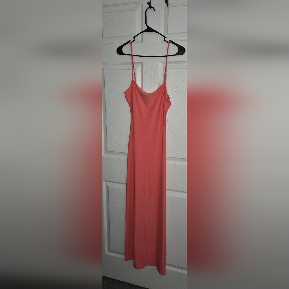 Chic Coral Dress